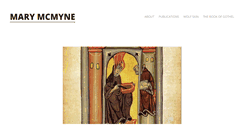 Desktop Screenshot of marymcmyne.com